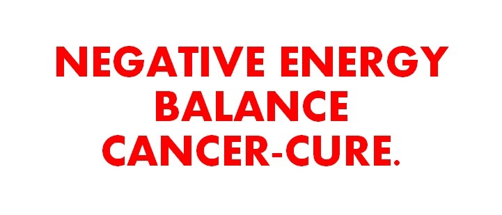 HARNESSING NEGATIVE ENERGY BALANCE: THE KEY TO CANCER PREVENTION AND REVERSAL